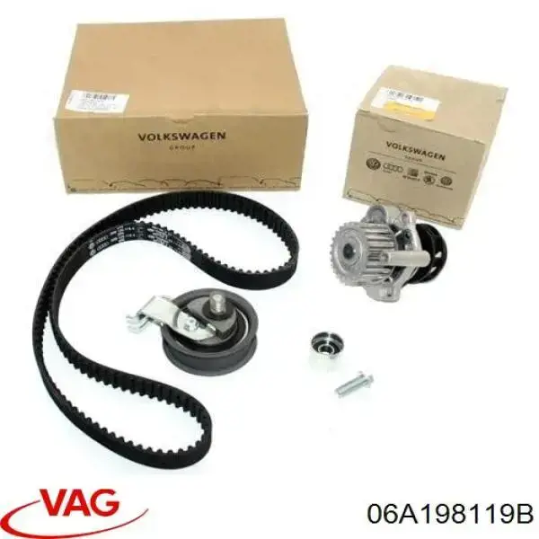 Купить 06A198119B VAG Комплект ГРМ