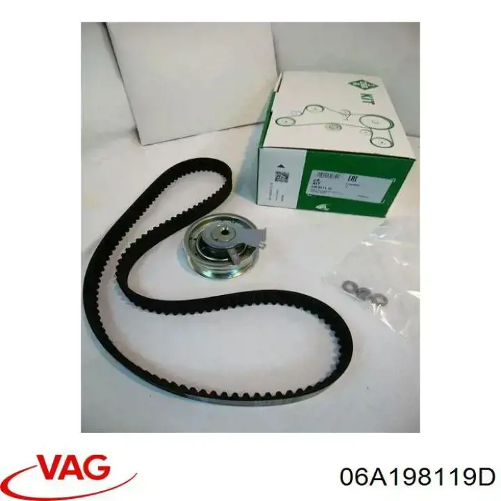 Compre 06A198119D VAG Correia do mecanismo de distribuição de gás, kit