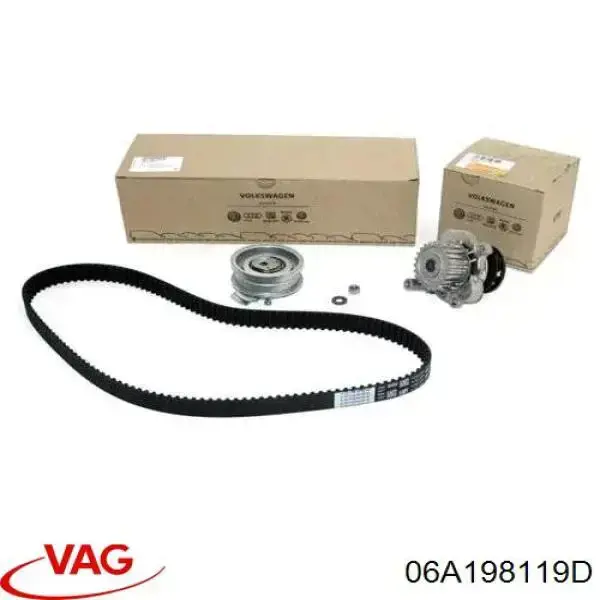 Compre 06A198119D VAG Correia do mecanismo de distribuição de gás, kit