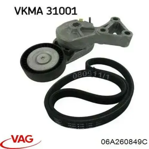 06A260849C VAG Поликлиновый ремень