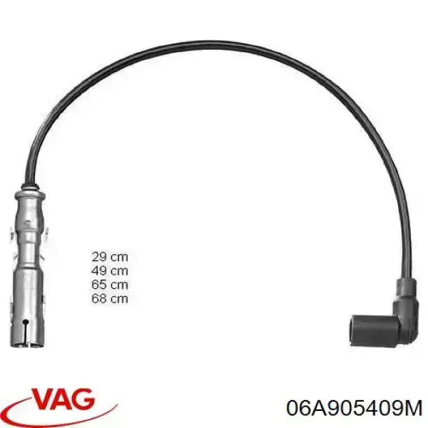 06A905409M VAG высоковольтные провода