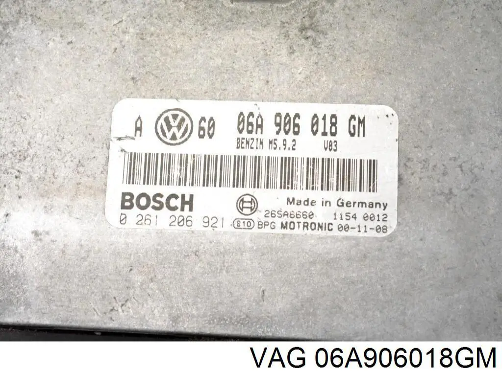 Купить 06A906018GM VAG Электронный блок управления двигателем