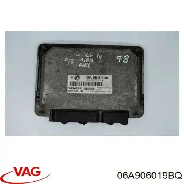 06A906019BQ VAG módulo de direção (centralina eletrônica de motor)