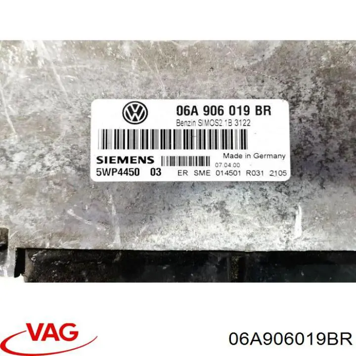 06A906019BR VAG Мозги двигателя