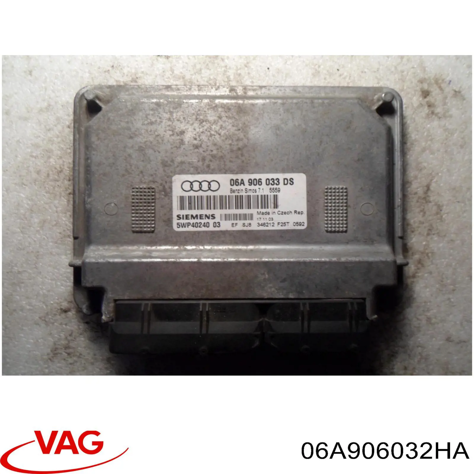 Купить 06A906032QJ VAG Электронный блок управления двигателем