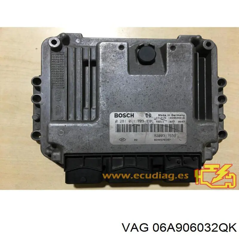 Купить 06A906032QK VAG Электронный блок управления двигателем