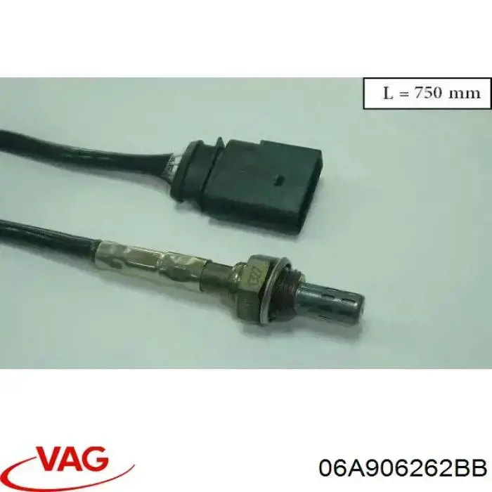 Купить 06A906262BB VAG Лямбда-зонд, датчик кислорода после катализатора