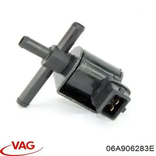 Купить 06A906283E VAG Клапан преобразователь давления наддува (соленоид) 