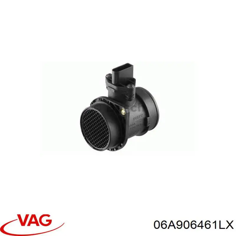 Датчик массового расхода воздуха VAG 06A906461LX цена, от 59.79 USD