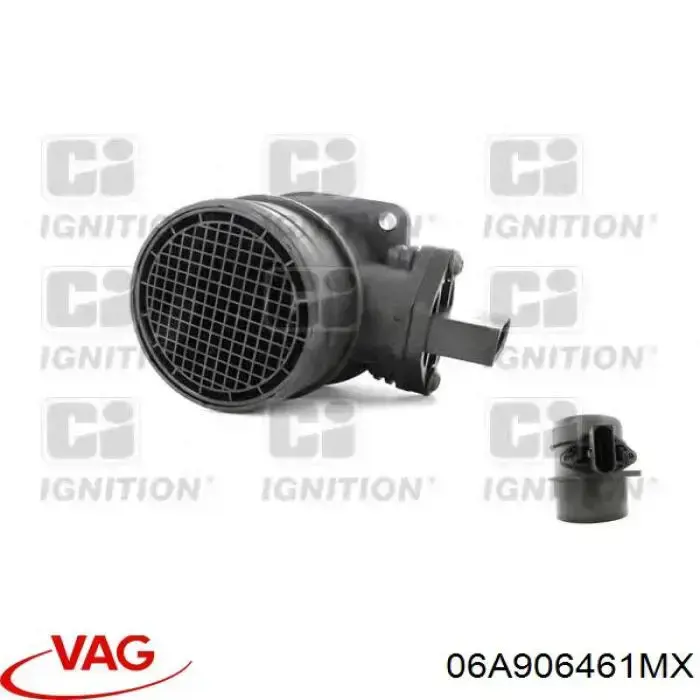 Датчик массового расхода воздуха VAG 06A906461MX цена, от 22.57 USD