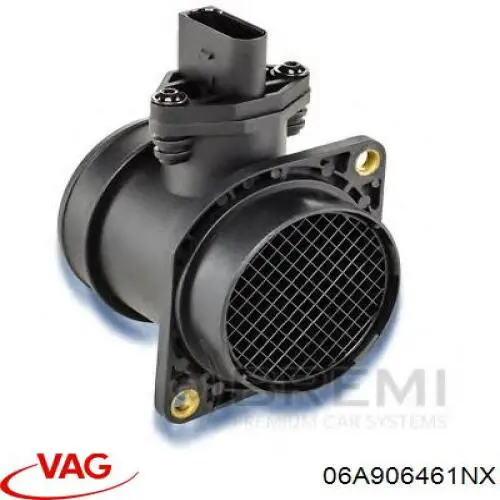Датчик массового расхода воздуха VAG 06A906461NX цена, от 60.69 USD