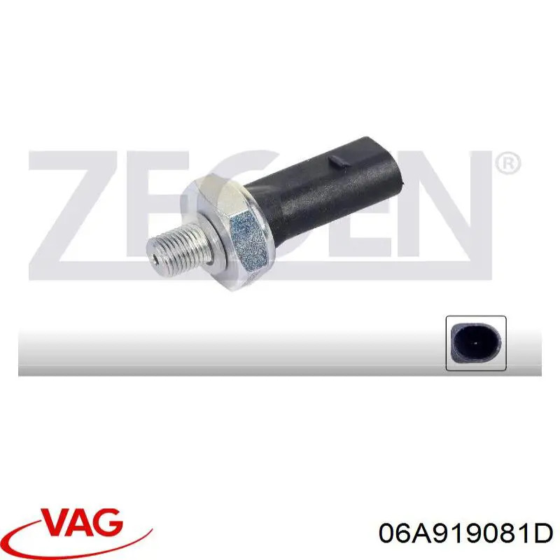 Купить 06A919081D VAG Датчик давления масла