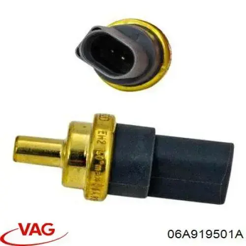 Sensor de temperatura do fluido de esfriamento 06A919501A VAG