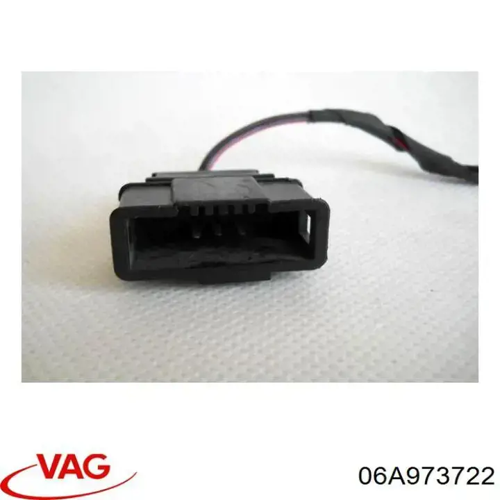 Разъем топливной форсунки 6A973722 VAG