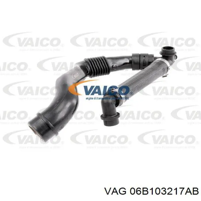 Купить 06B103217AB VAG Трубка картера воздушная