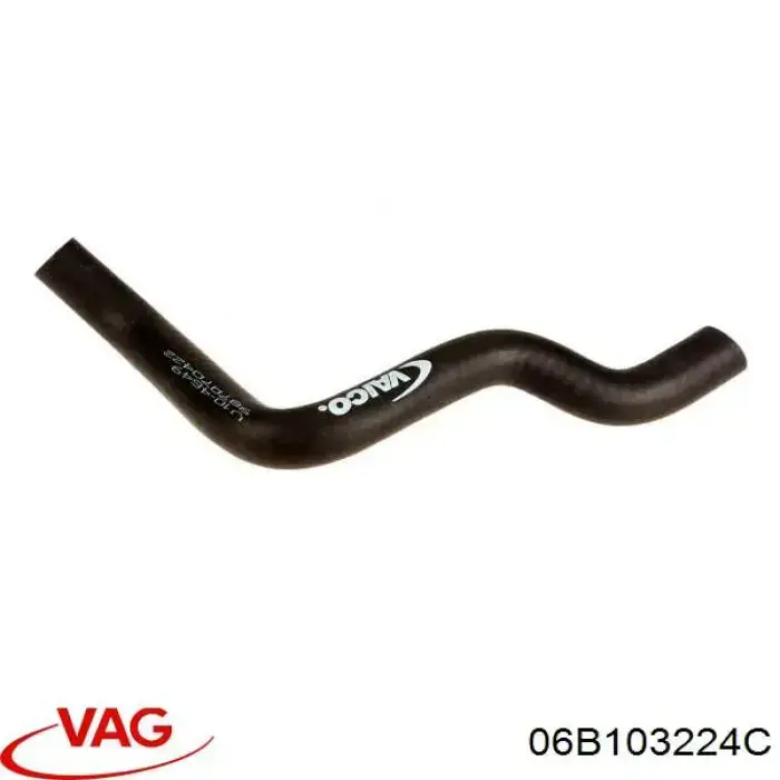 Патрубок вентиляции картерных газов 06B103224C VAG