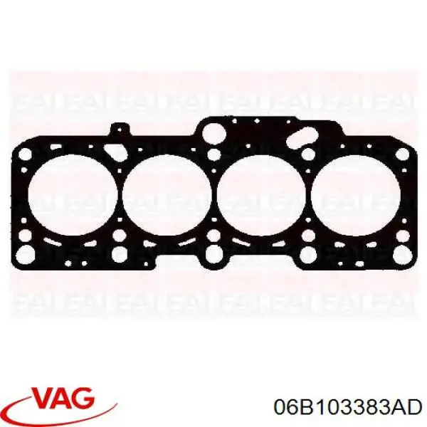Прокладка головки блока цилиндров VAG 06B103383AF