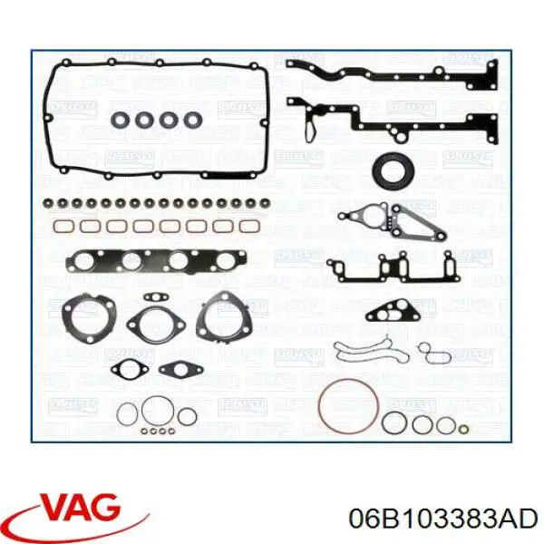 Прокладка ГБЦ VAG 06B103383AF цена, от 36.99 USD