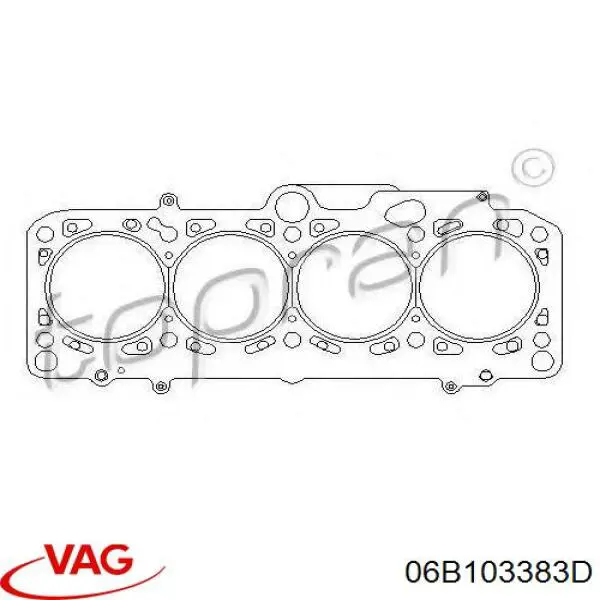 Прокладка ГБЦ 06B103383D VAG