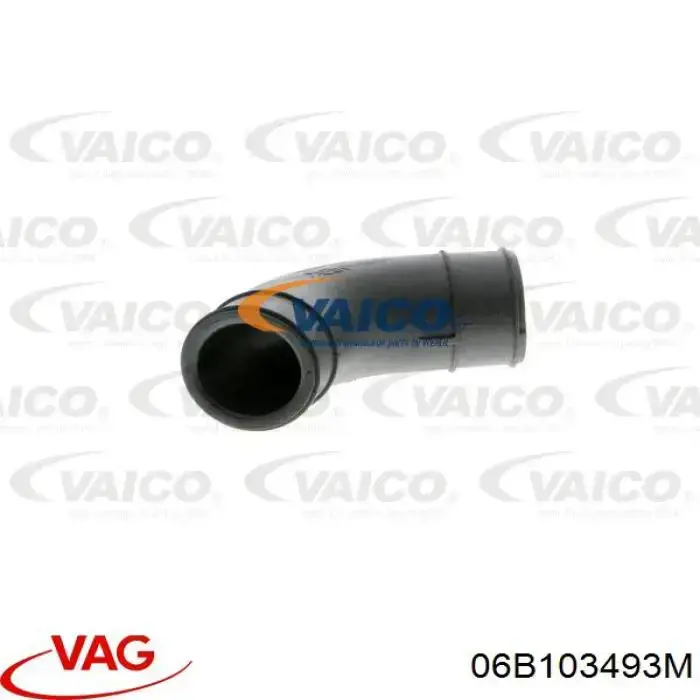06B103493M VAG cano derivado de ventilação de cárter (de separador de óleo)