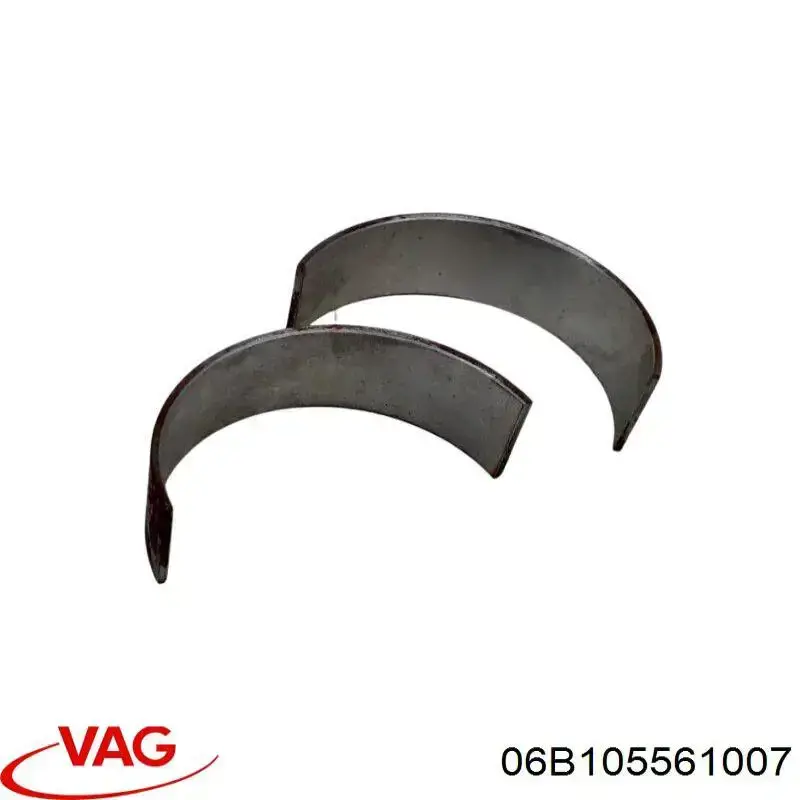 Купить 06B105561007 VAG Вкладыши коленвала, коренные, комплект, стандарт (STD)