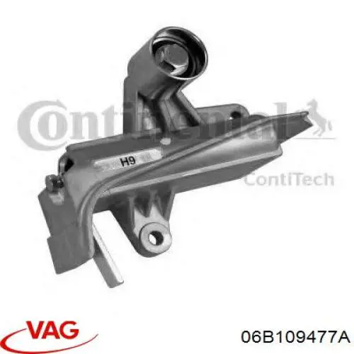 06B109477A VAG Ролик натяжителя ремня ГРМ