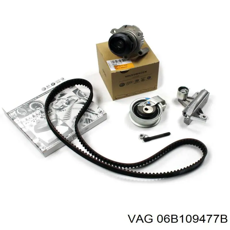 Купить 06B109477B VAG Натяжитель ремня ГРМ