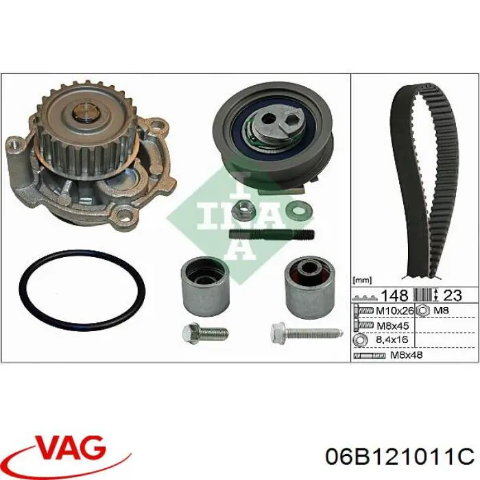 Купить 06B121011C VAG Насос охлаждения