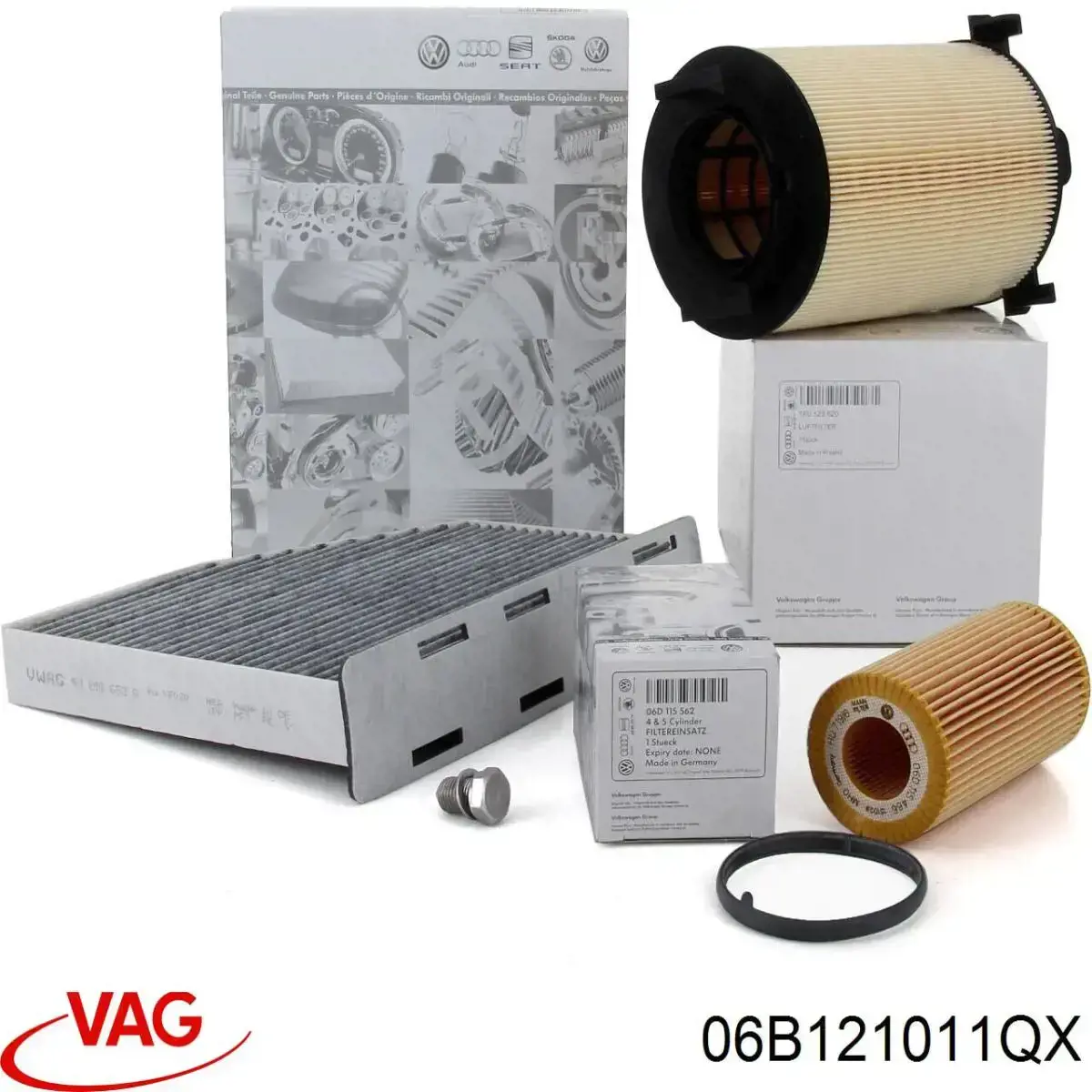 Купить 06B121011QX VAG Насос охлаждения