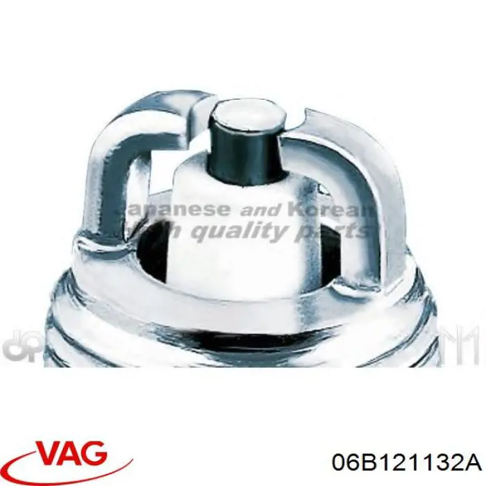 Фланец системы охлаждения 06B121132A VAG