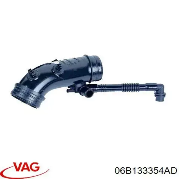 06B133354AD VAG cano derivado de ar, da válvula de borboleta