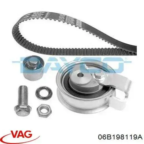 Купить 06B198119A VAG Комплект ГРМ