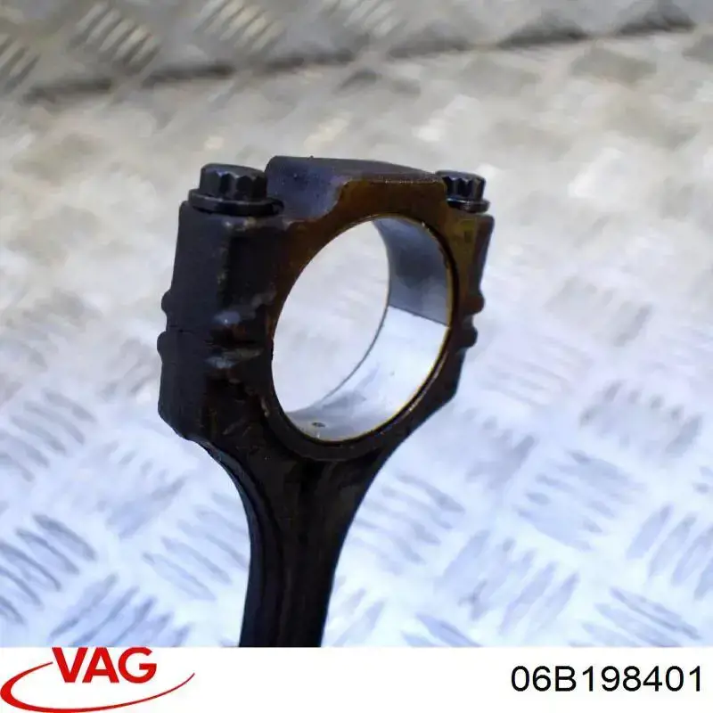 Шатун поршня двигателя 06B198401 VAG