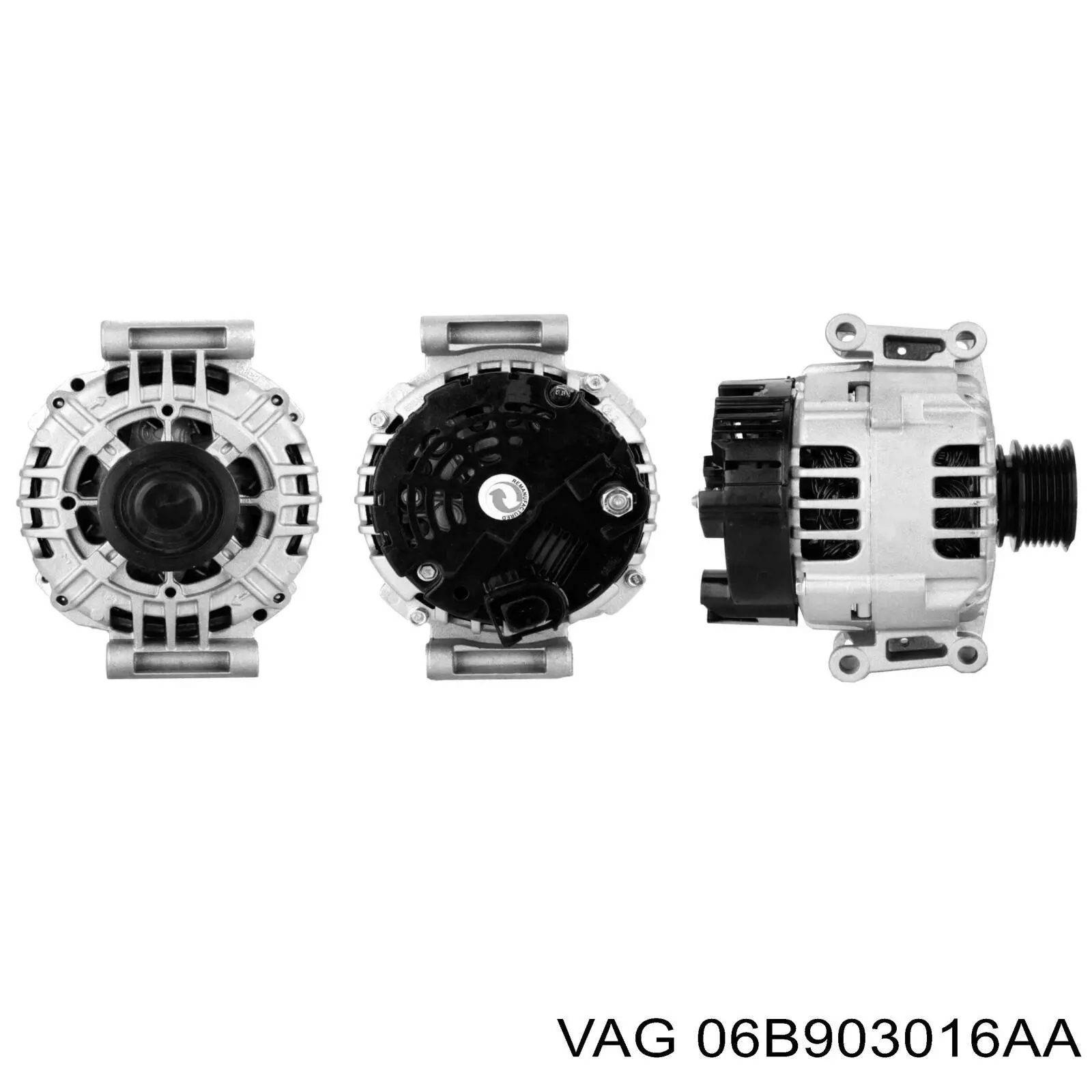 Генератор 06B903016AA VAG