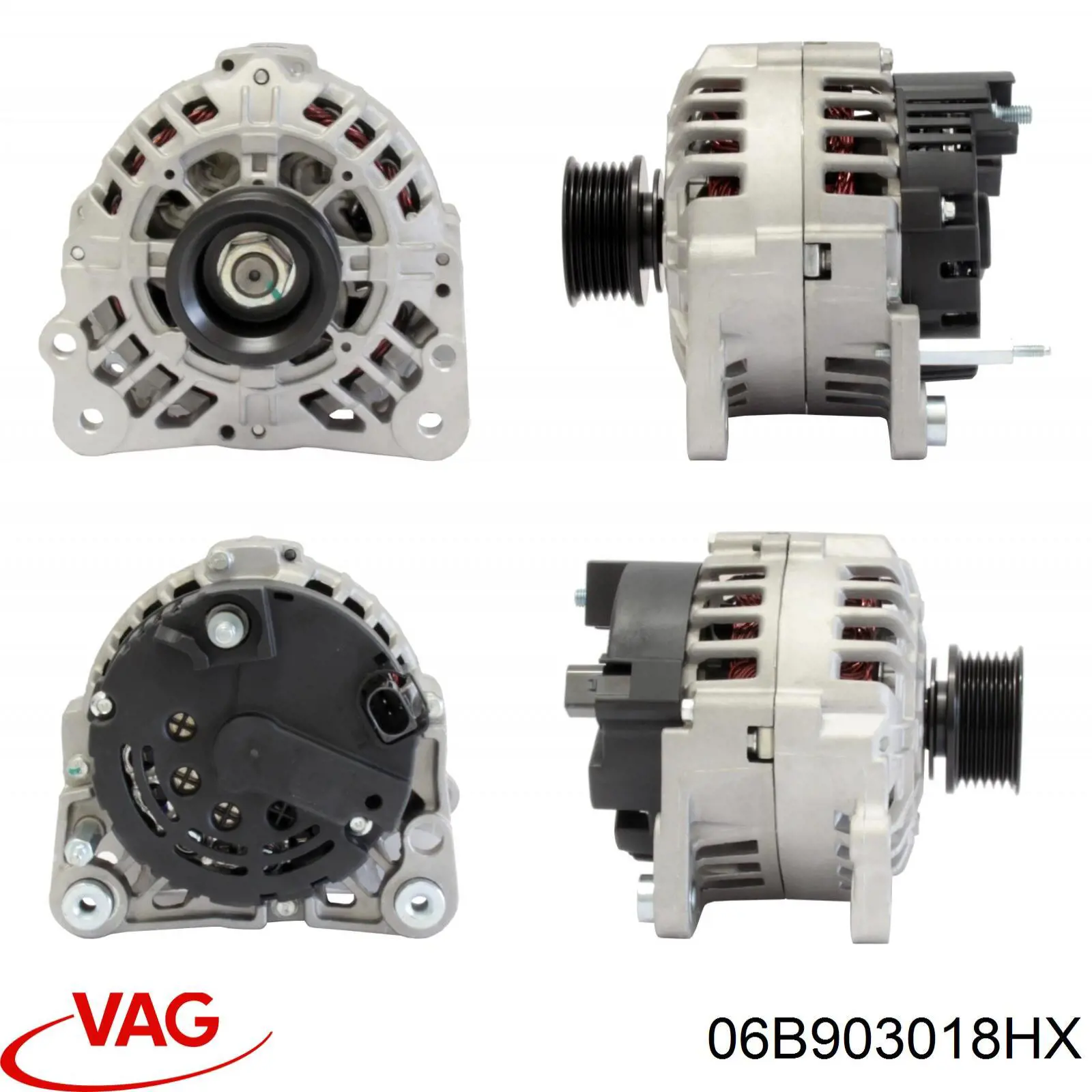 Автомобильный генератор VAG 06B903018HX цена, от 114.97 USD