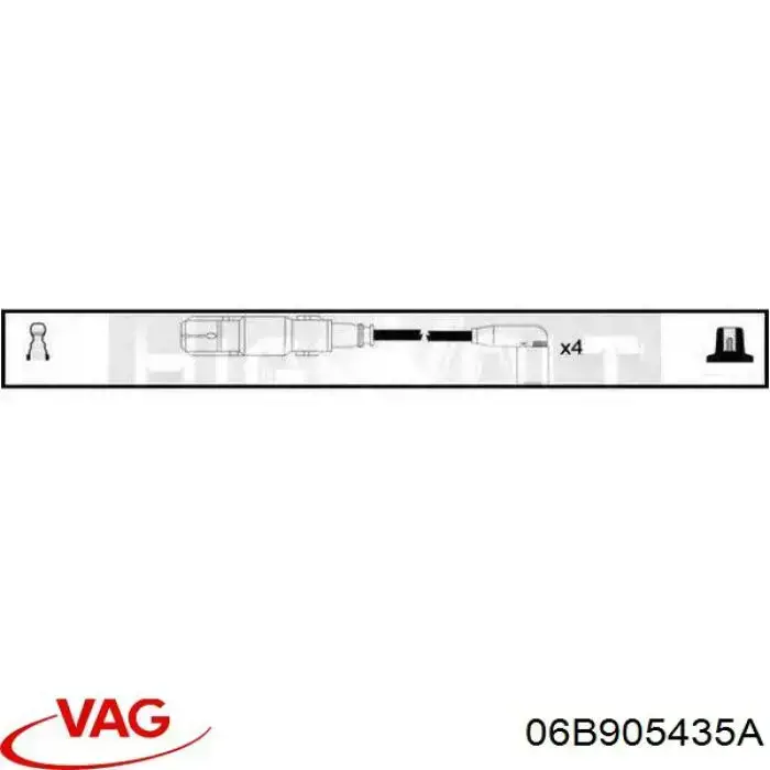 Провода зажигания Engitech ENT910194 цена, от 33.02 USD