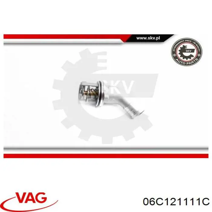 Термостат в корпусе VAG 06C121111C цена, от 39.05 USD