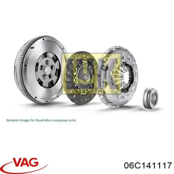Лепестковая корзина сцепления VAG 06C141117 цена, от 23.01 USD
