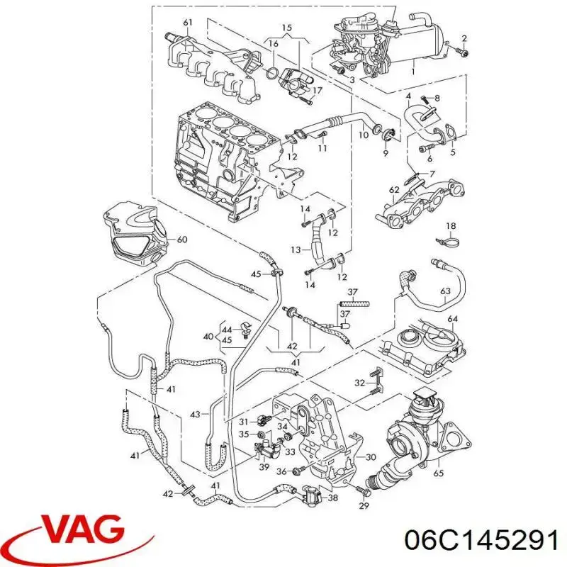 VAG 06C145291 цена, от 4.76 USD