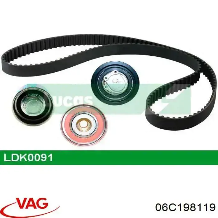 Купить 06C198119 VAG Комплект ГРМ