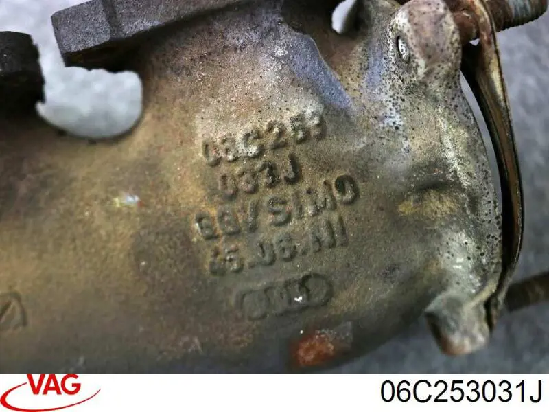 Коллектор выпускной левый VAG 06C253031J цена, от 56.63 USD
