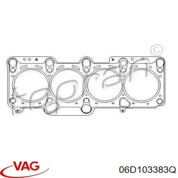Прокладка ГБЦ VAG 06D103383Q цена, от 39.86 USD