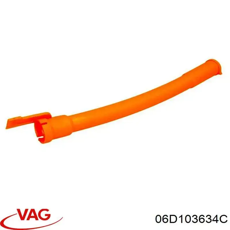 Направляющая щупа-индикатора уровня масла в двигателе VAG 06D103634C цена, от 11.12 USD