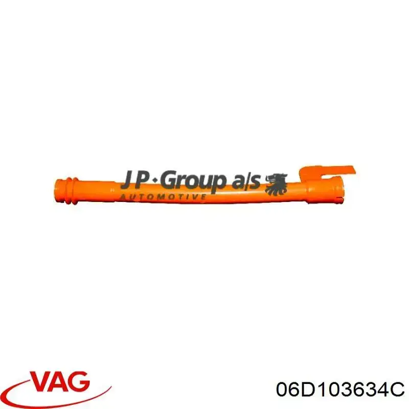 Купить 06D103634C VAG Направляющая индикатора уровня масла в двигателе