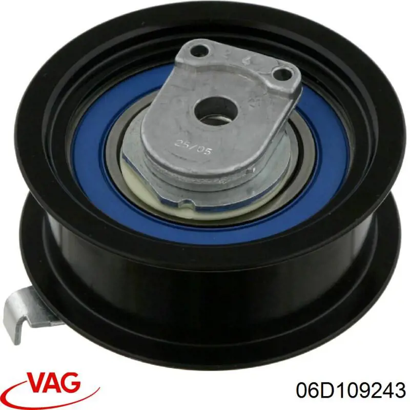 Ролик натяжителя ремня газораспределения VAG 06D109243 цена, от 30.88 USD