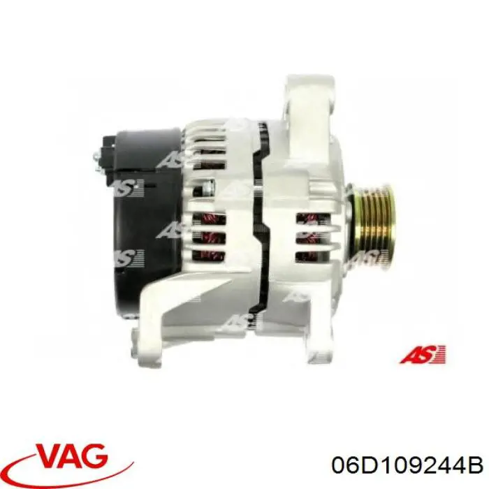 Обводной ролик ремня ГРМ VAG 06D109244B цена, от 26.24 USD