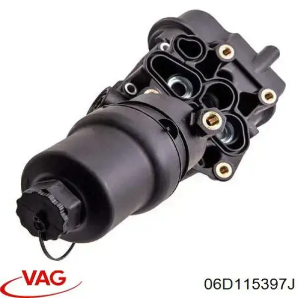 Корпус масляного фильтра VAG 06D115397J цена, от 60.81 USD