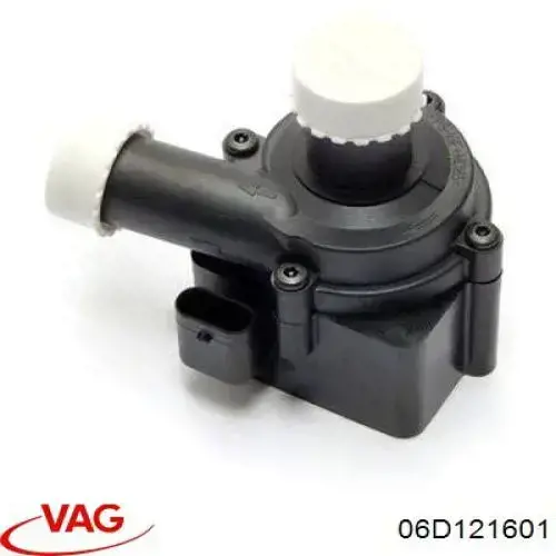 06D121601 VAG помпа водяная (насос охлаждения, дополнительный электрический)