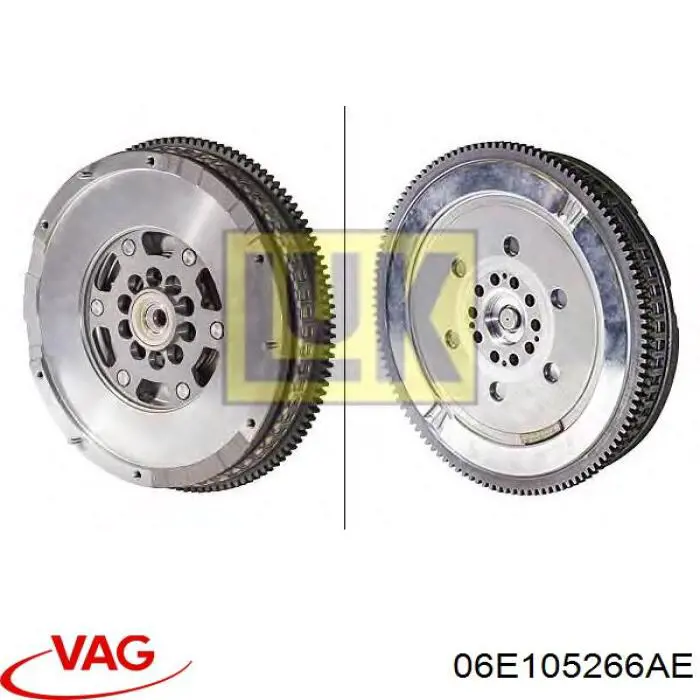 06E105266AE VAG Демпферный маховик