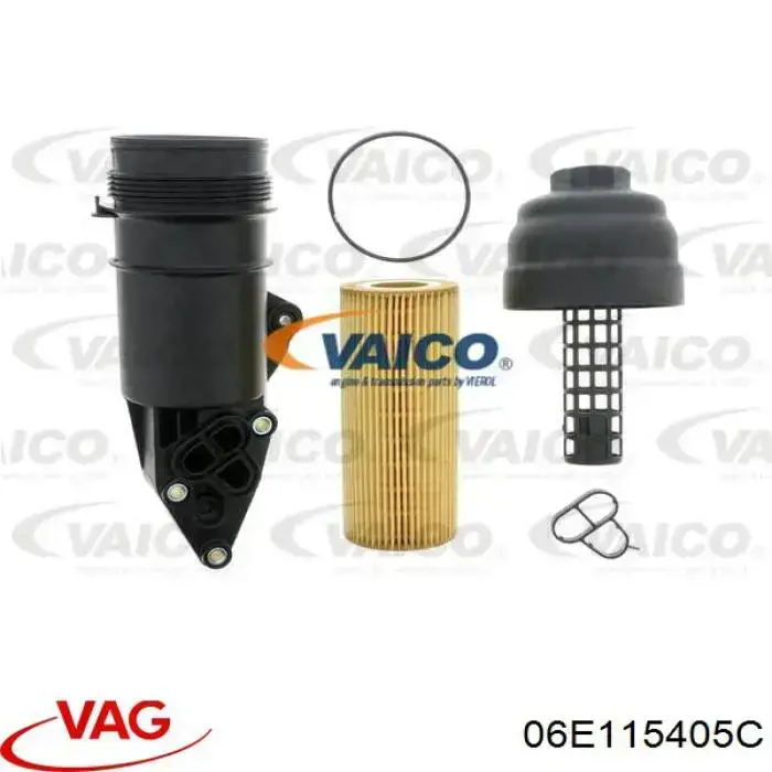Купить 06E115405C VAG Корпус масляного фильтра